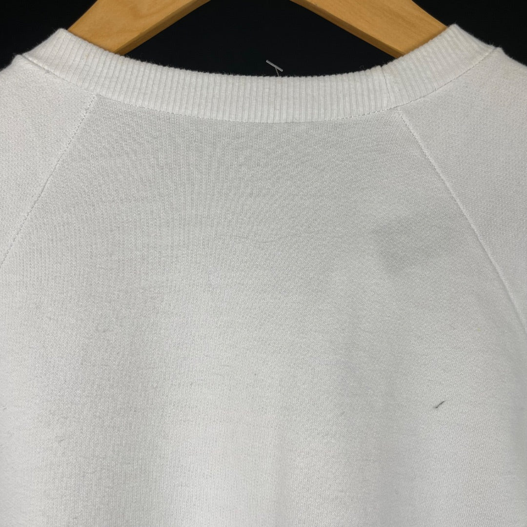ROPA Y ARTE Buzo Blanco Talle S