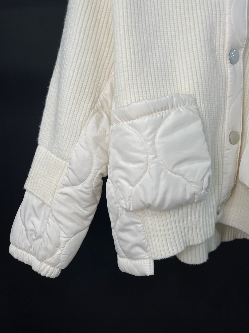Campera  Swaga  Blanco Talle M