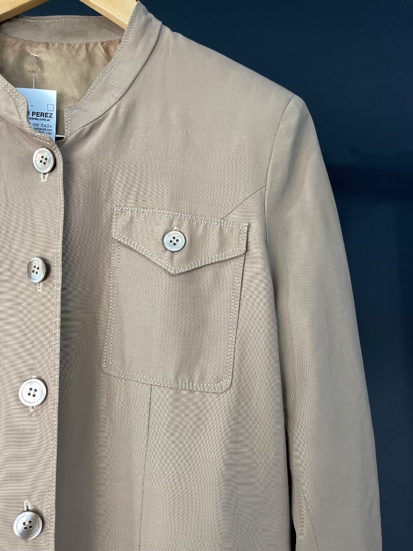Saco  SIN MARCA  Beige Talle L