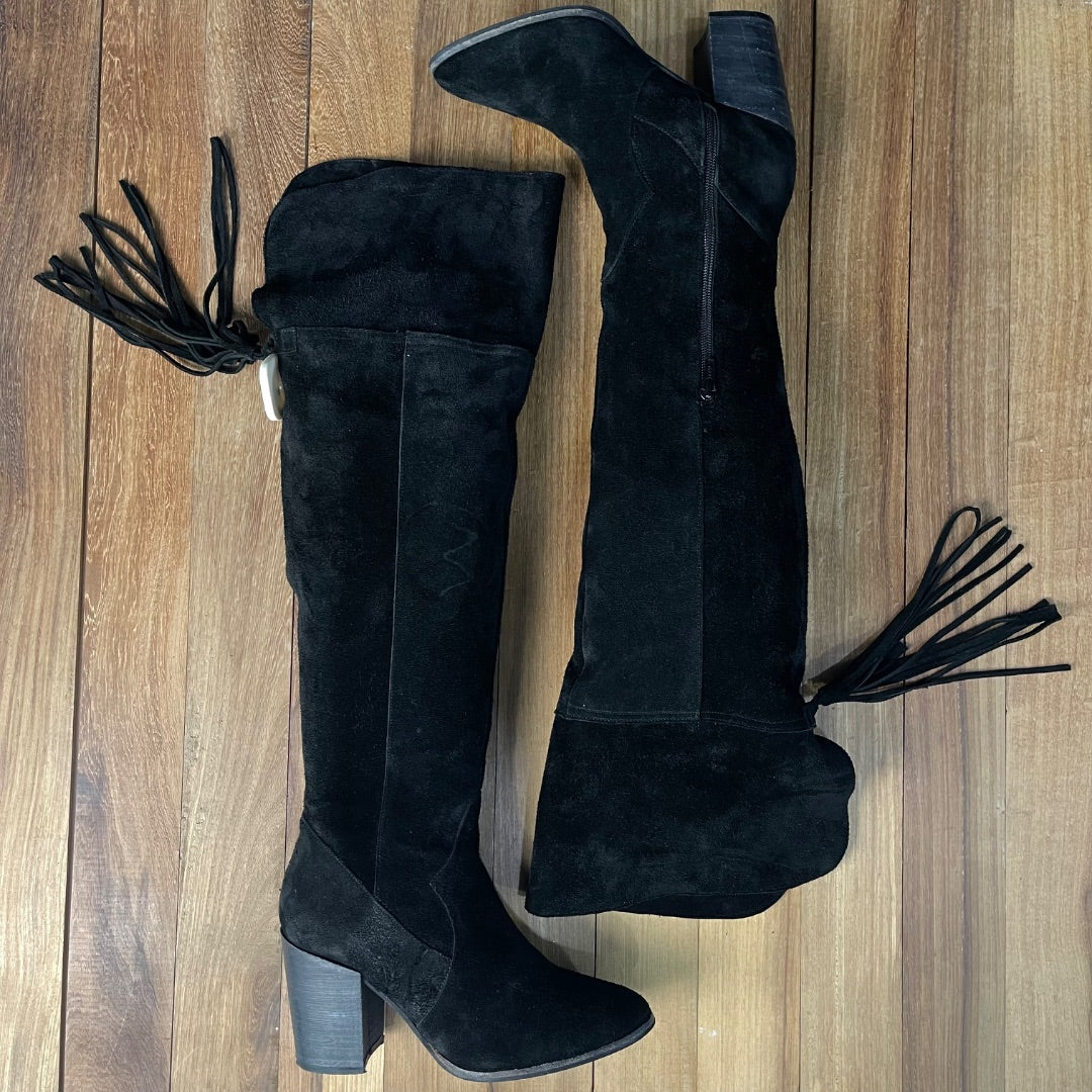 Bota Larga  SIN MARCA  Negro Talle 39