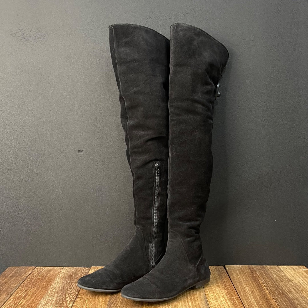Bota Bucanera  PARUOLO  Color Negro Talle 36