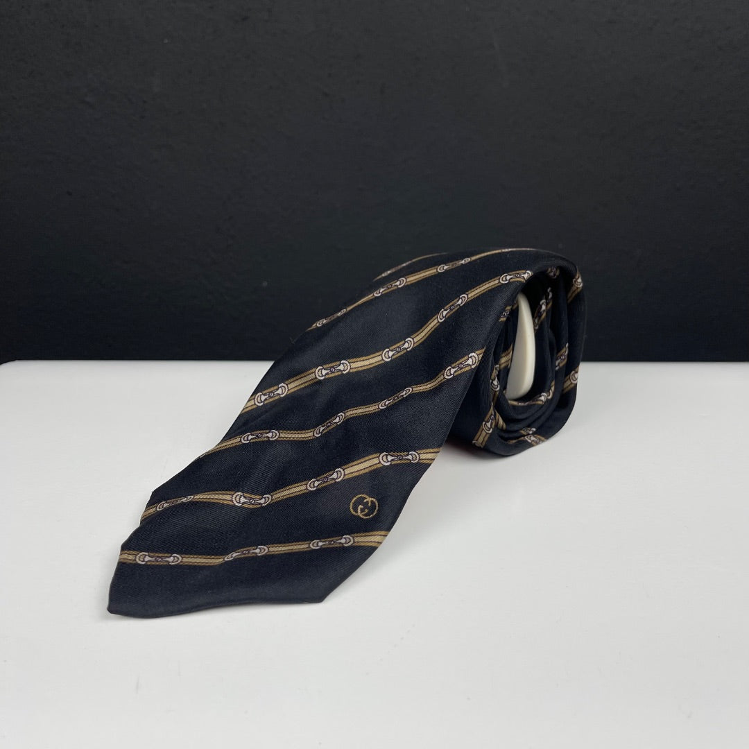 GUCCI Corbata Varios  Estampado Talle Unico