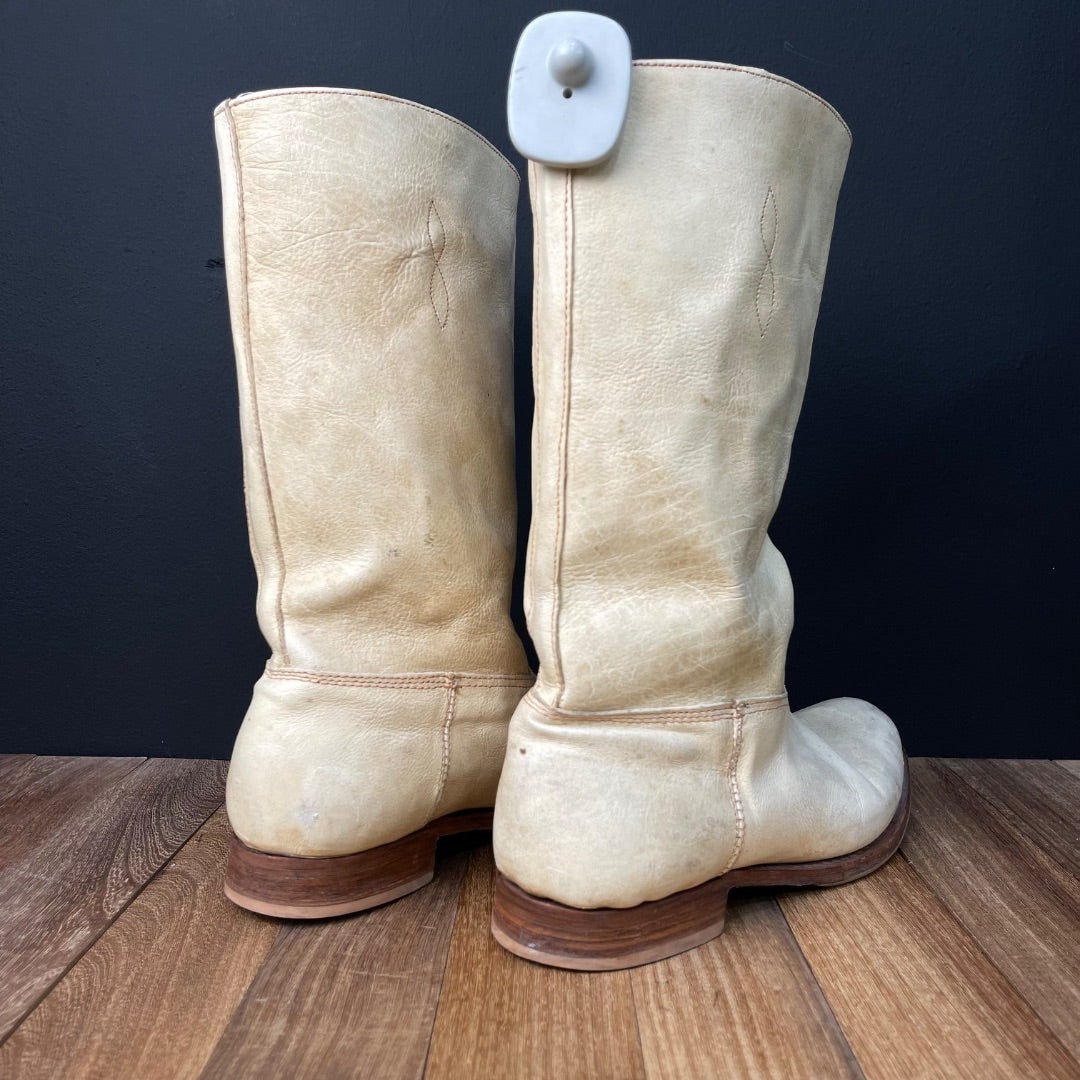Botas  FEBO  Color Beige Talle 42