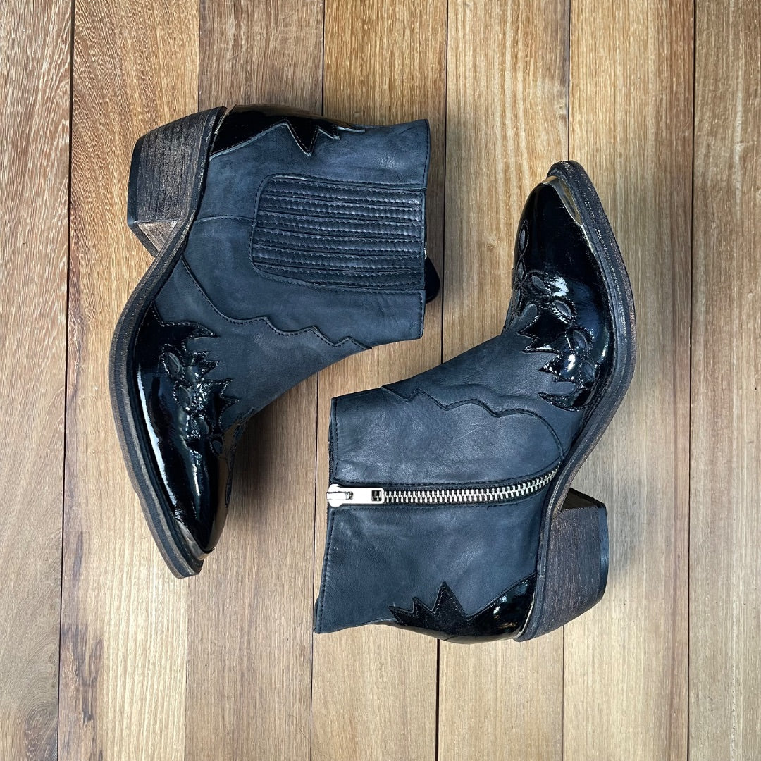 BENDITO PIE  Bota Cowboy  Negro  Talle 35