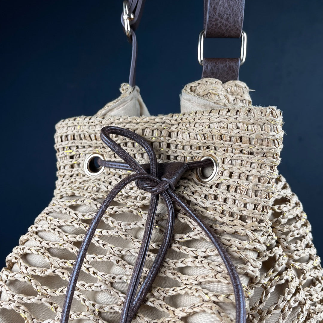 AMAYRA Cartera Marron Talle Unico