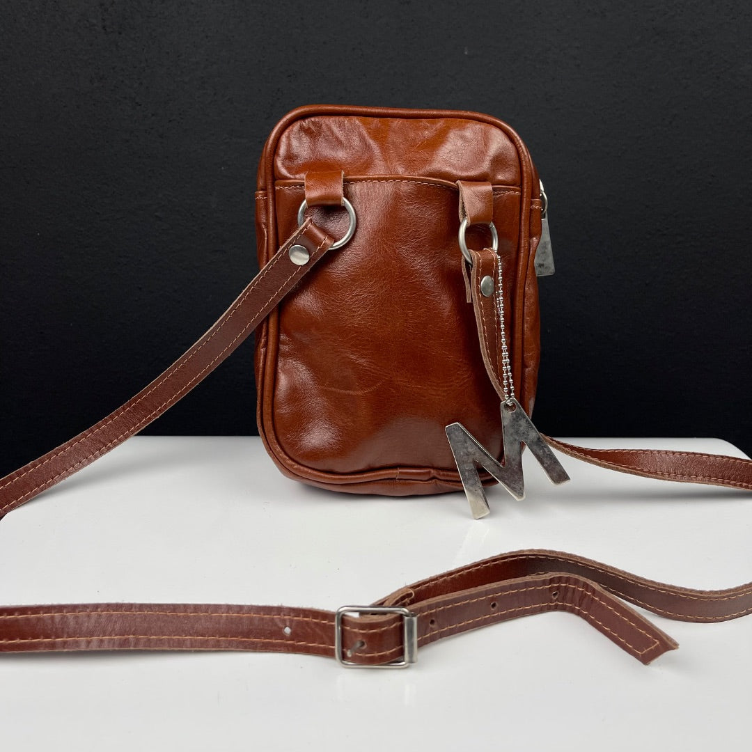 SIN MARCA Cartera Marron Talle Unico
