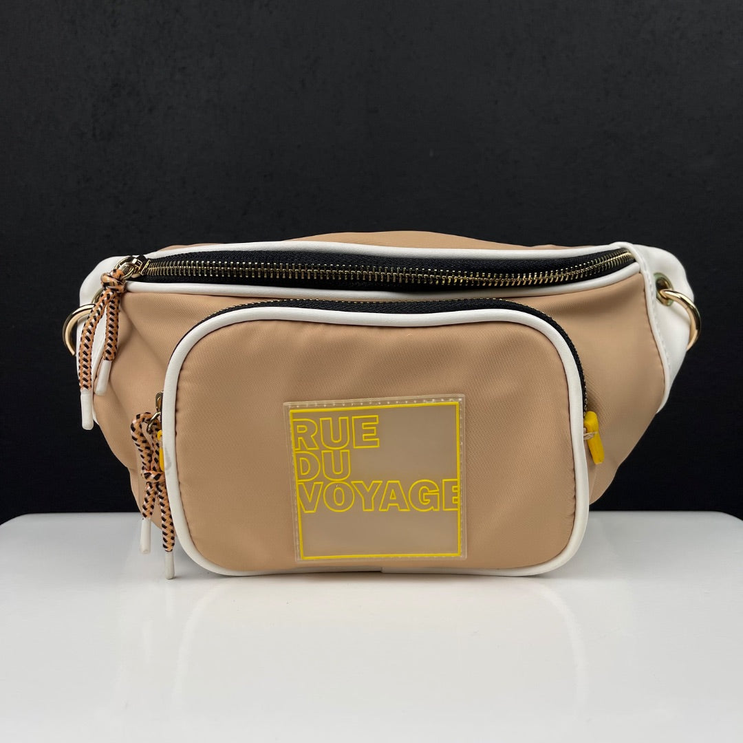 RUE DU VOYAGE Riñonera Beige Talle Unico