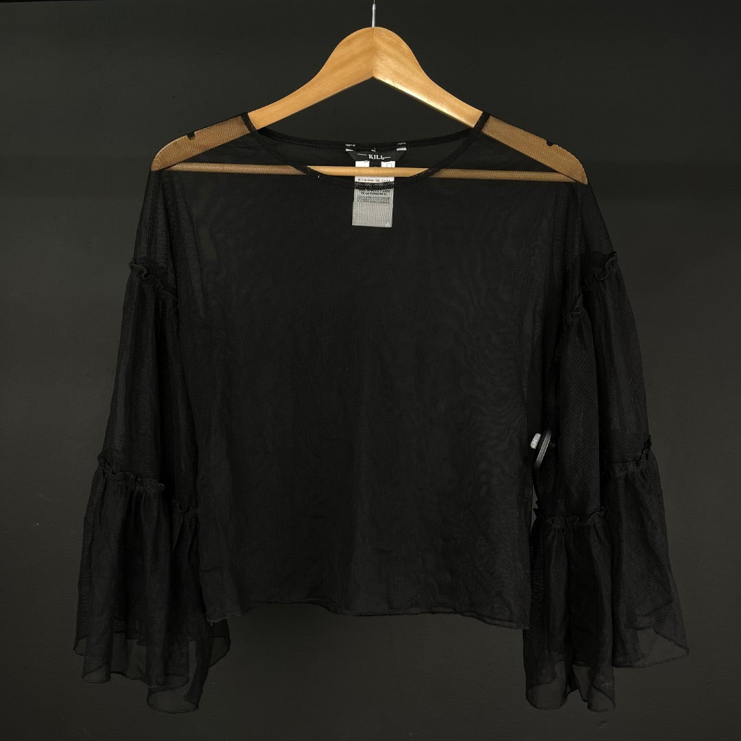 KILL Blusa Negro Talle 40