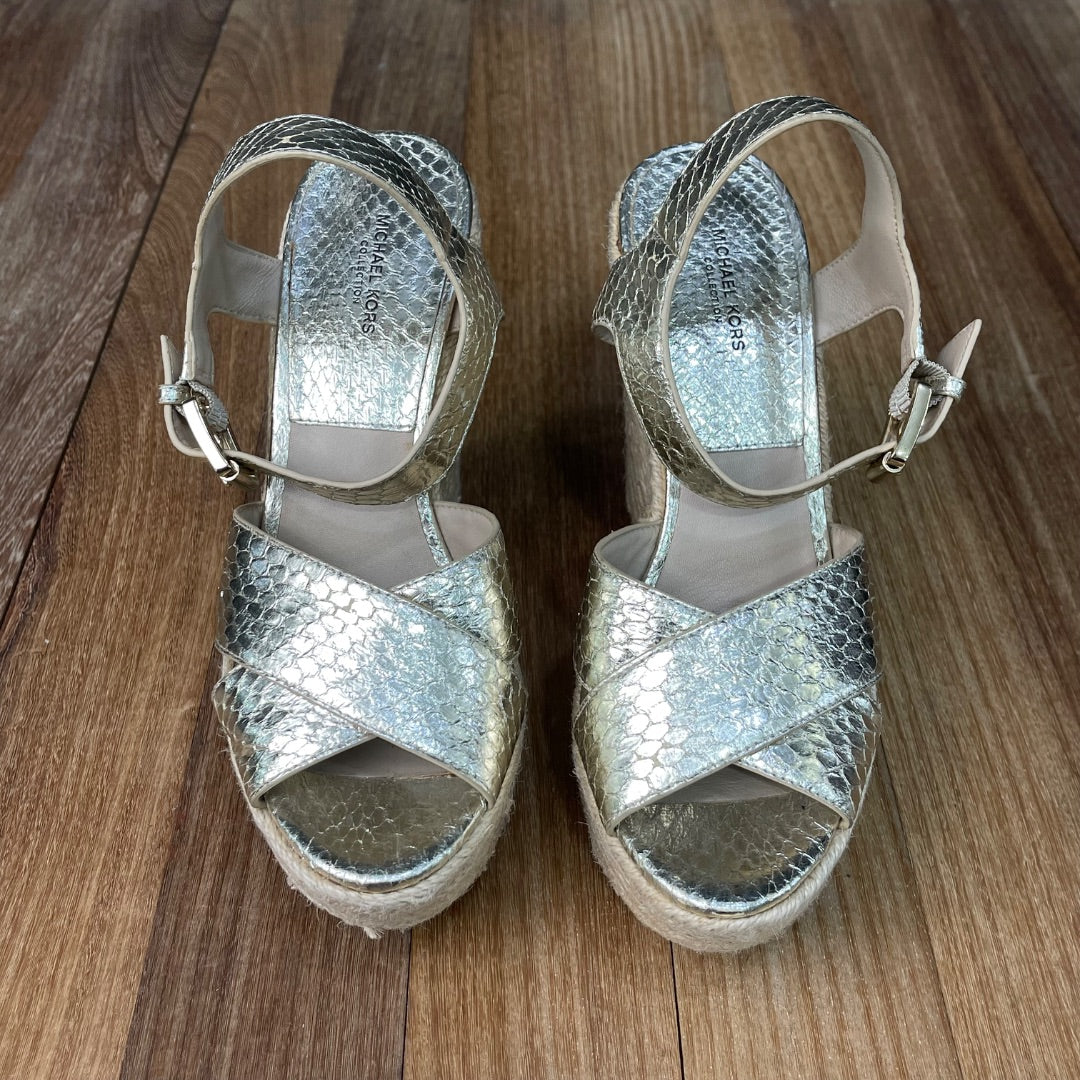 MICHAEL KORS  Sandalias  Dorado  Talle 37,5