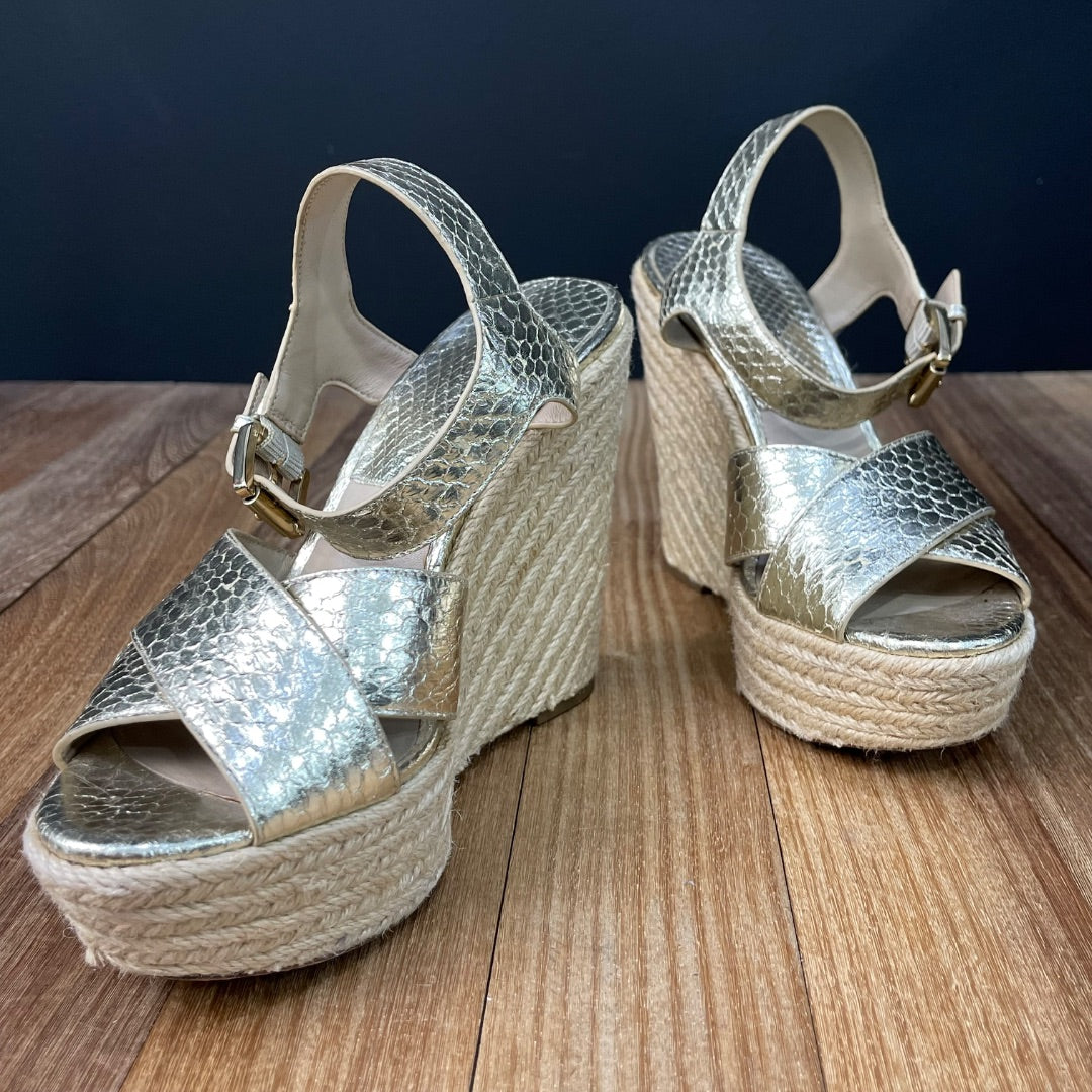 MICHAEL KORS  Sandalias  Dorado  Talle 37,5