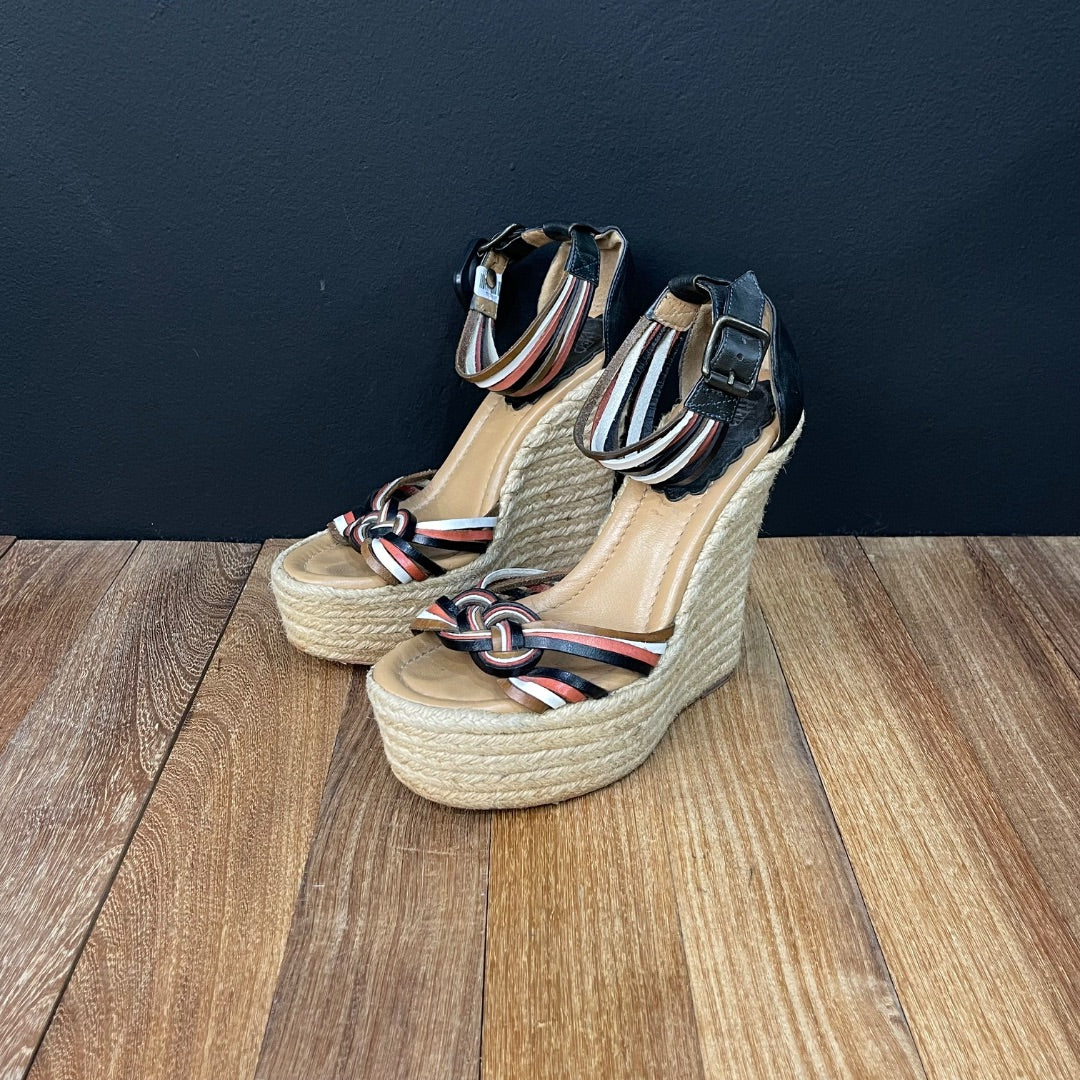 Sandalias  VALENTINO  Varios Marron y Negro Talle 38