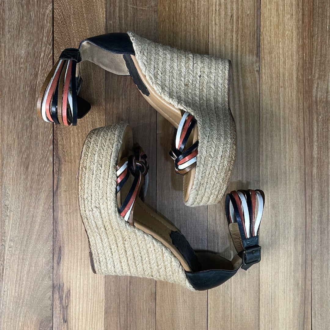 Sandalias  VALENTINO  Varios Marron y Negro Talle 38