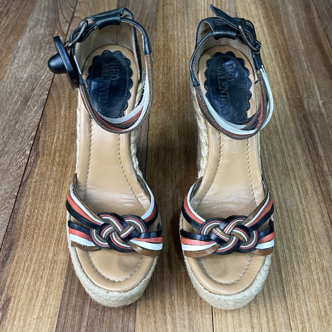 Sandalias  VALENTINO  Varios Marron y Negro Talle 38