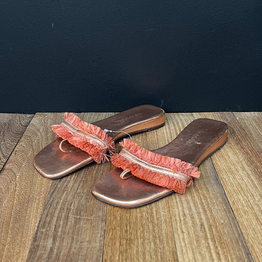 DE MARIA  Ojotas  Naranja  Talle 38