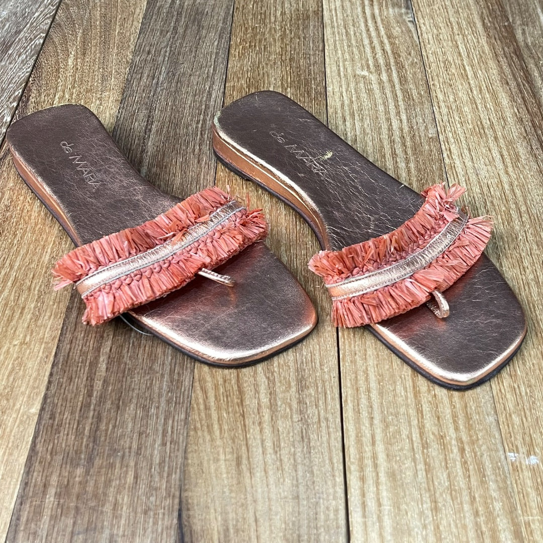 Ojotas  DE MARIA  Naranja Talle 38