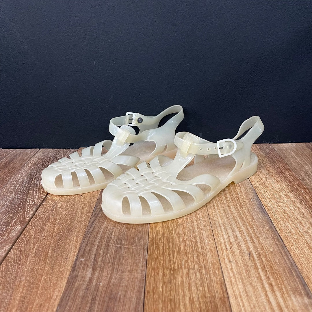 Sandalias  SKIPPY  Beige Talle 40