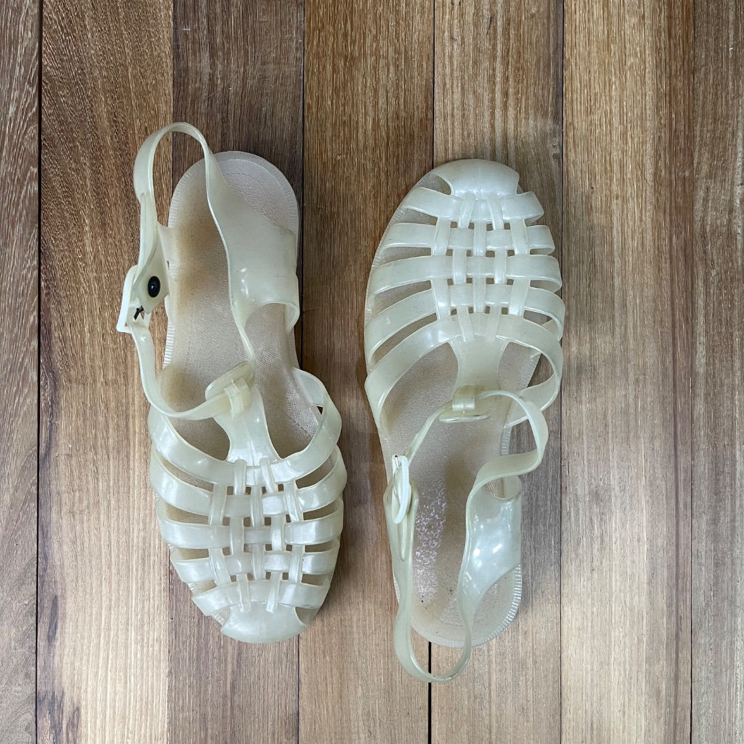 Sandalias  SKIPPY  Beige Talle 40