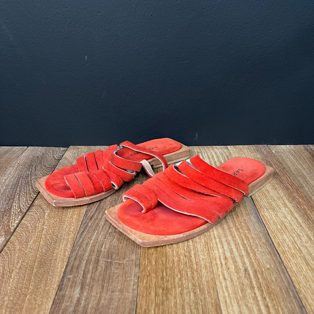 SARKANY  Sandalias  Rojo  Talle 35