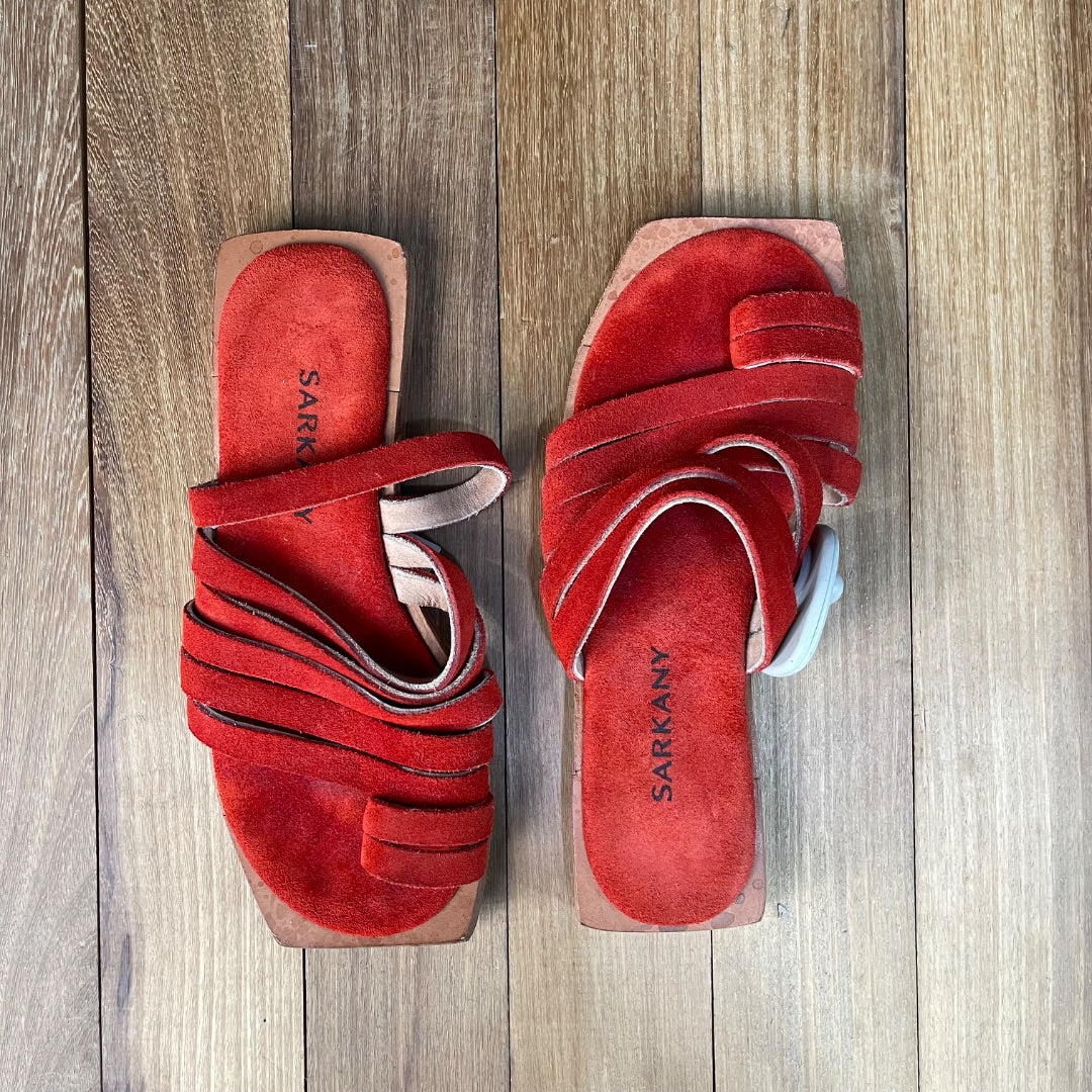 SARKANY  Sandalias  Rojo  Talle 35