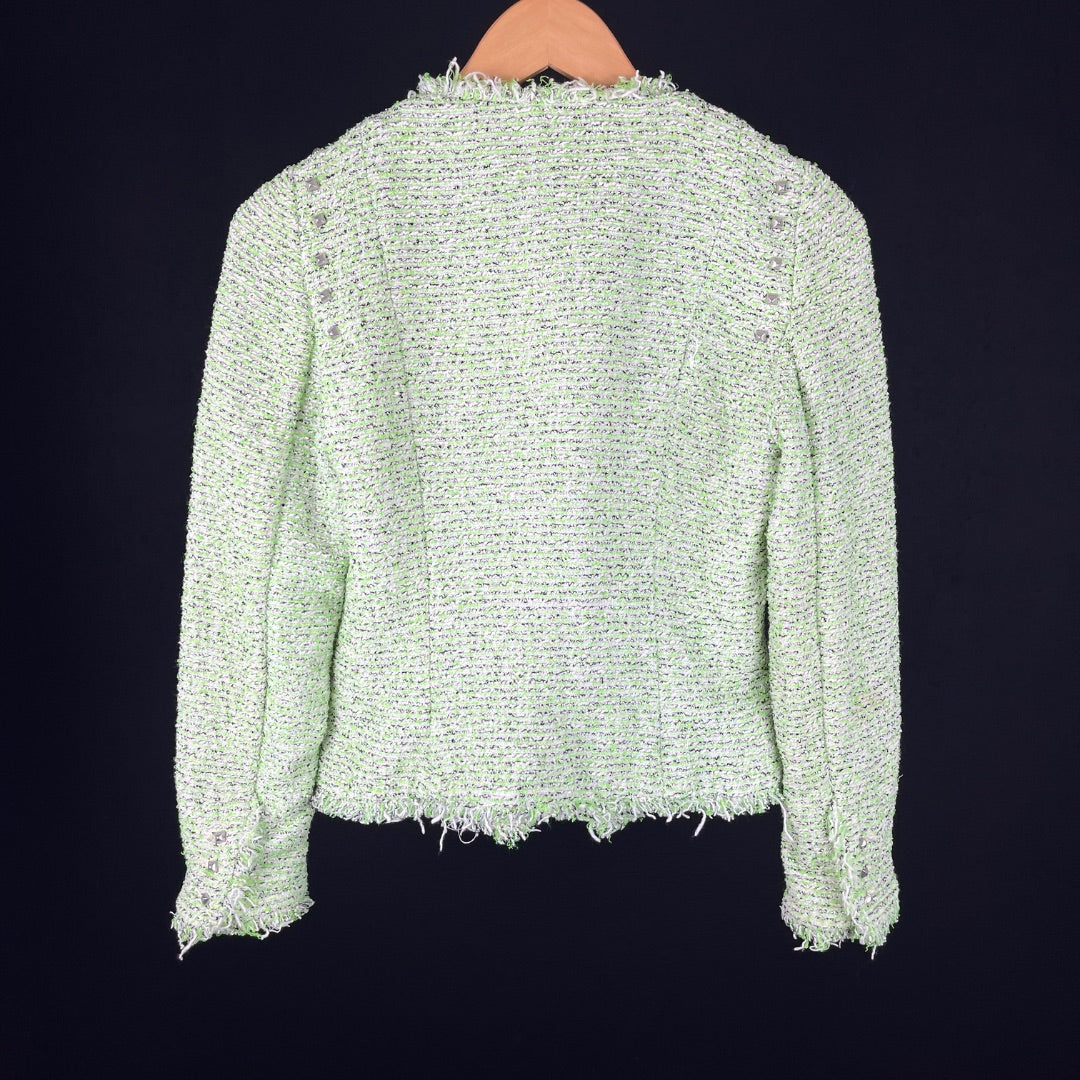 ZARA Saco Verde Talle M