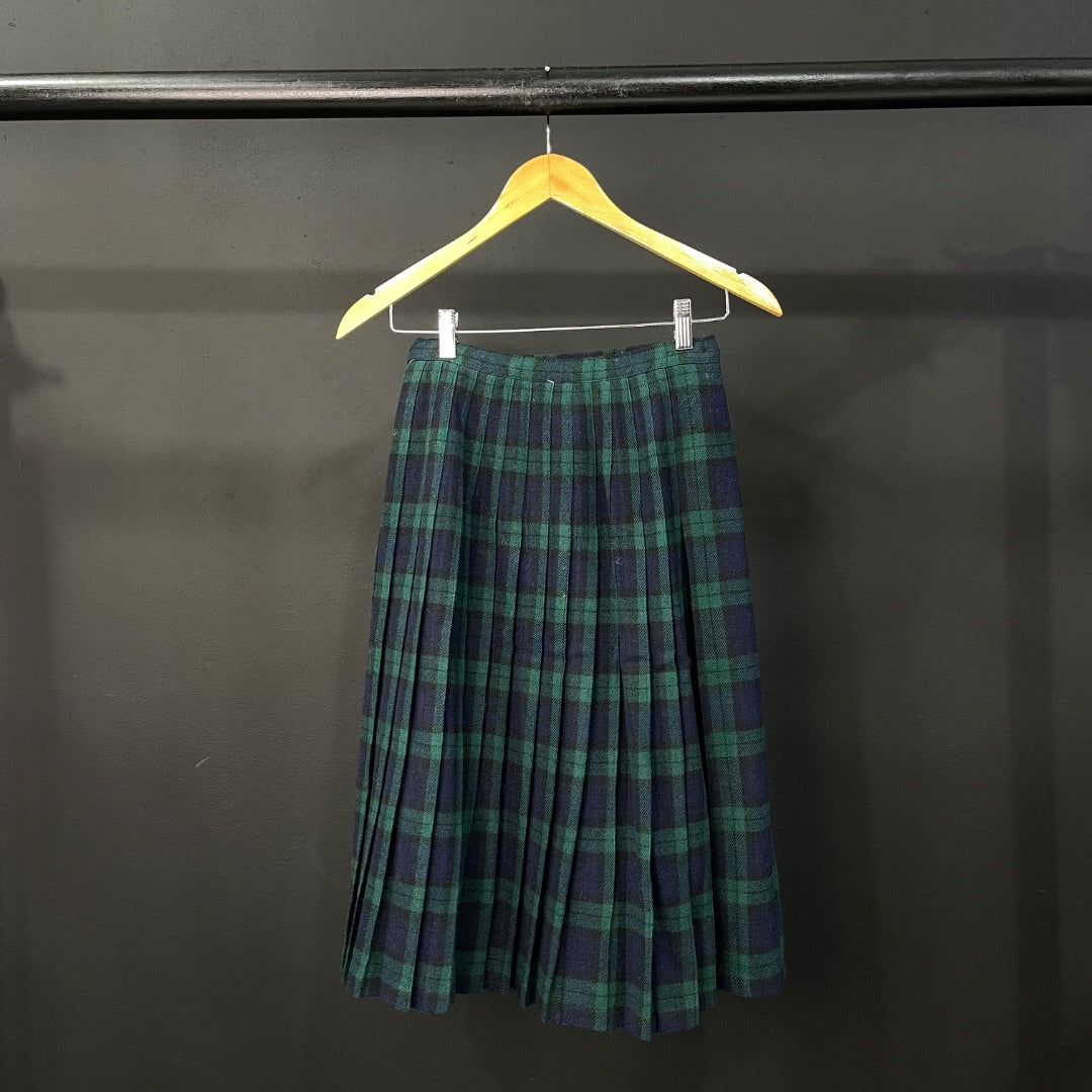 Pollera Media Pierna  SIN MARCA  Varios Escoces Verde Talle S