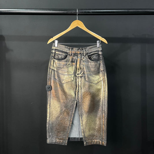 KOSIUKO  Pollera Larga  Dorado  Talle S