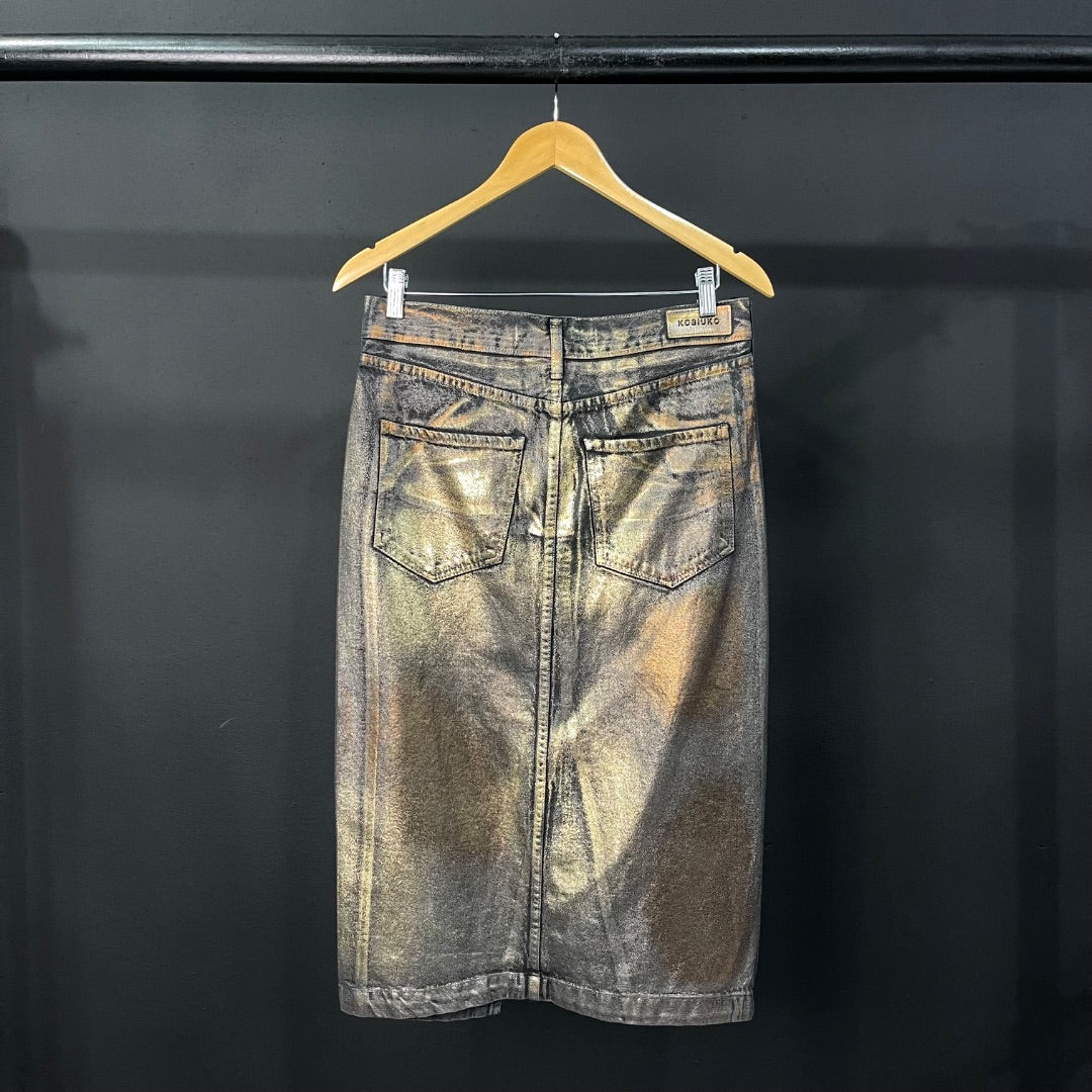 KOSIUKO  Pollera Larga  Dorado  Talle S