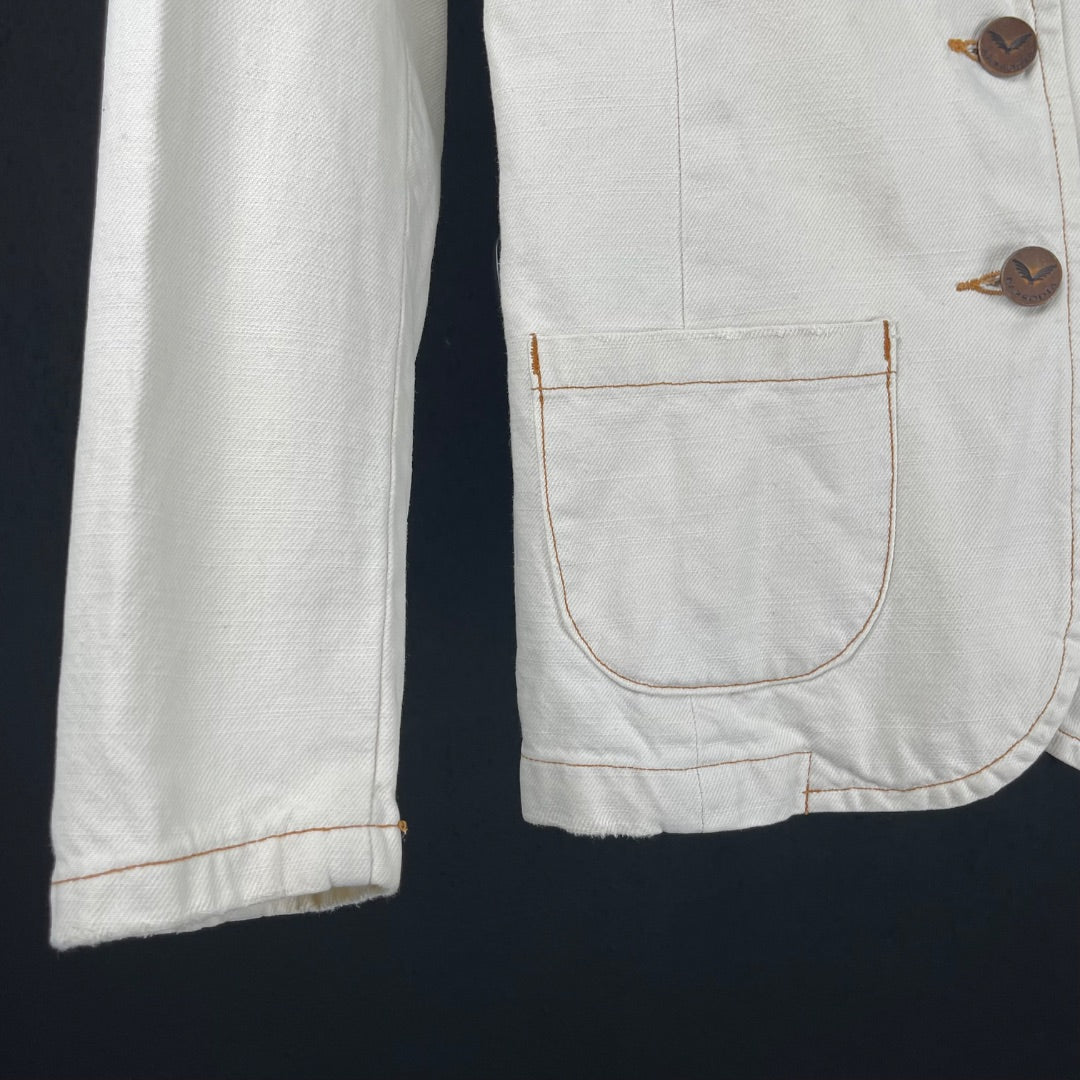RAPSODIA Saco Blanco Talle M