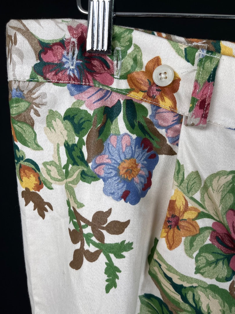 SIN MARCA Pantalon Varios Floral Talle L