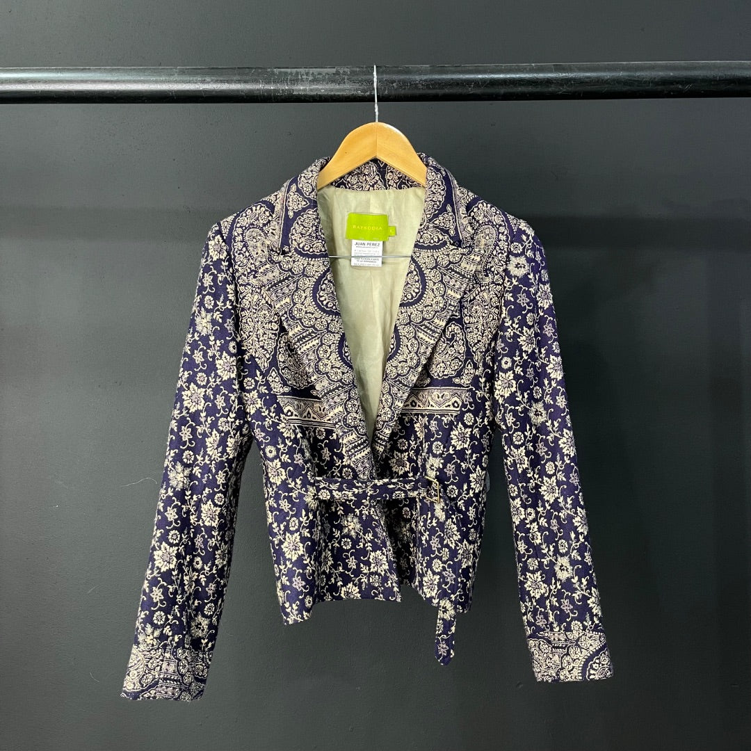 RAPSODIA Saco Varios  Estampado Talle L