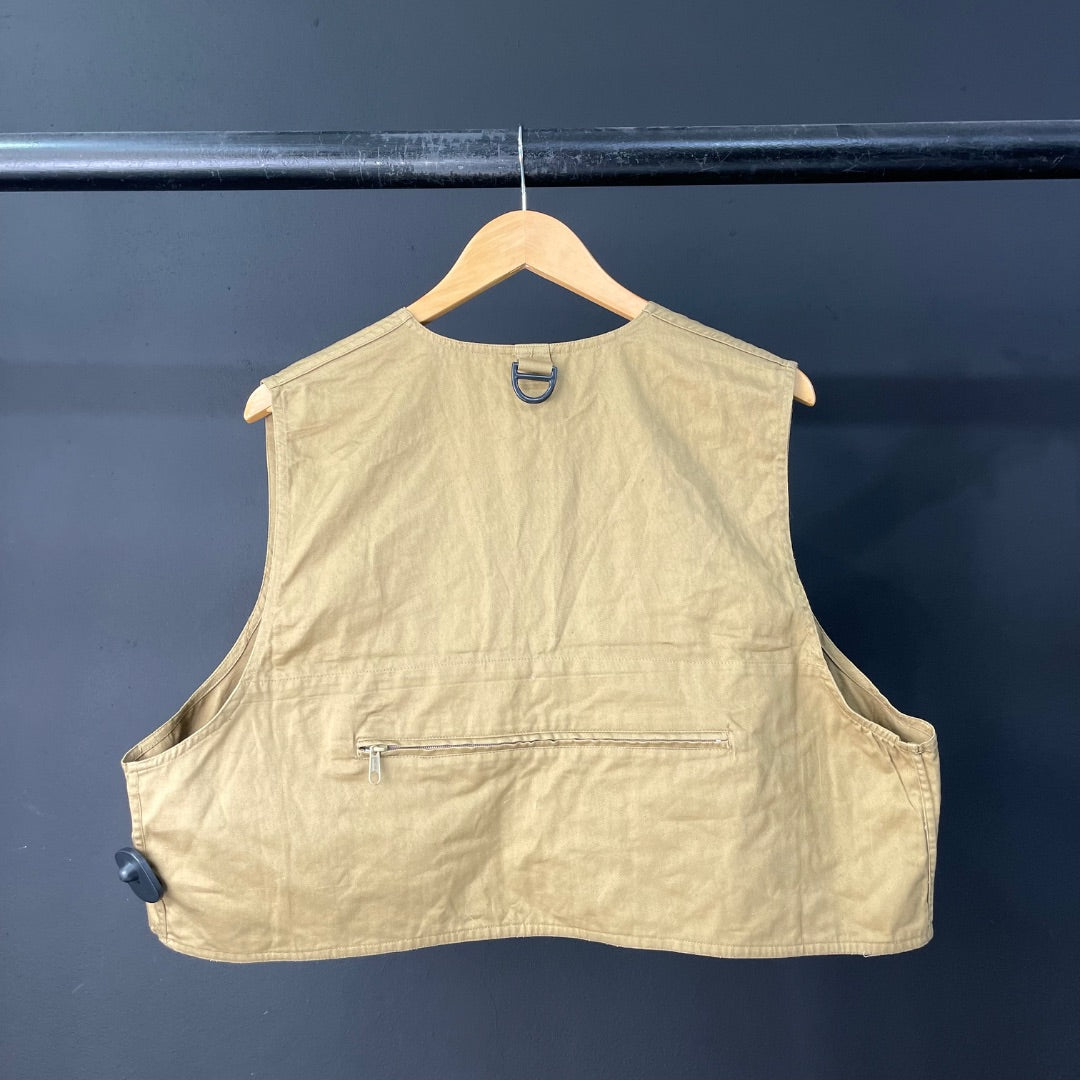 TEXSPORT Chaleco Corto Marron Talle S