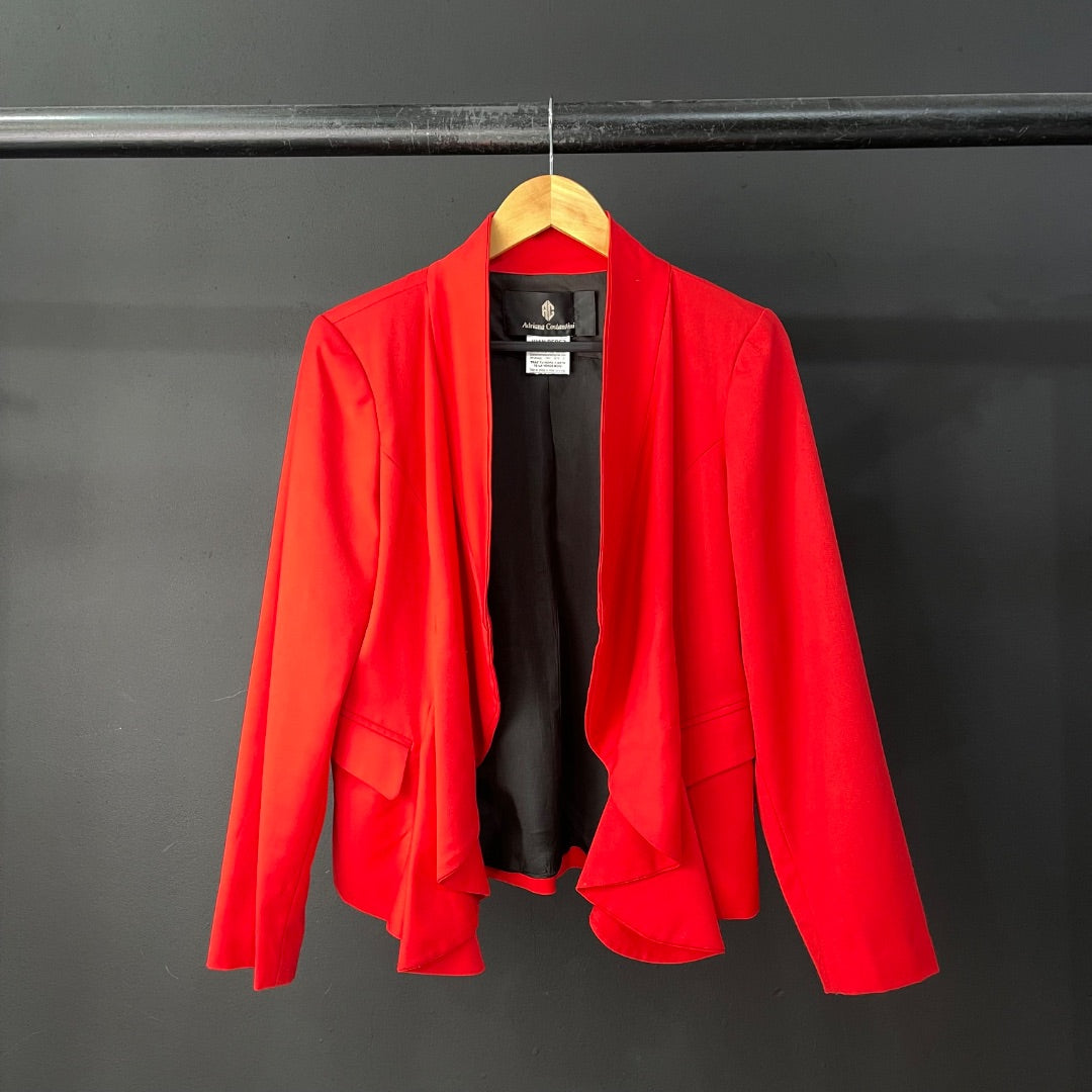 ADRIANA CONSTANTINI Saco Rojo Talle 2