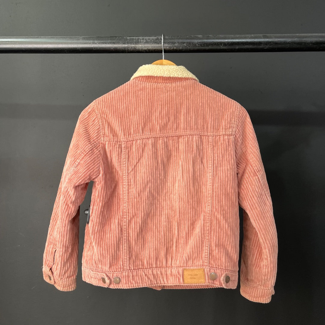ZARA Campera Rosa Talle 10