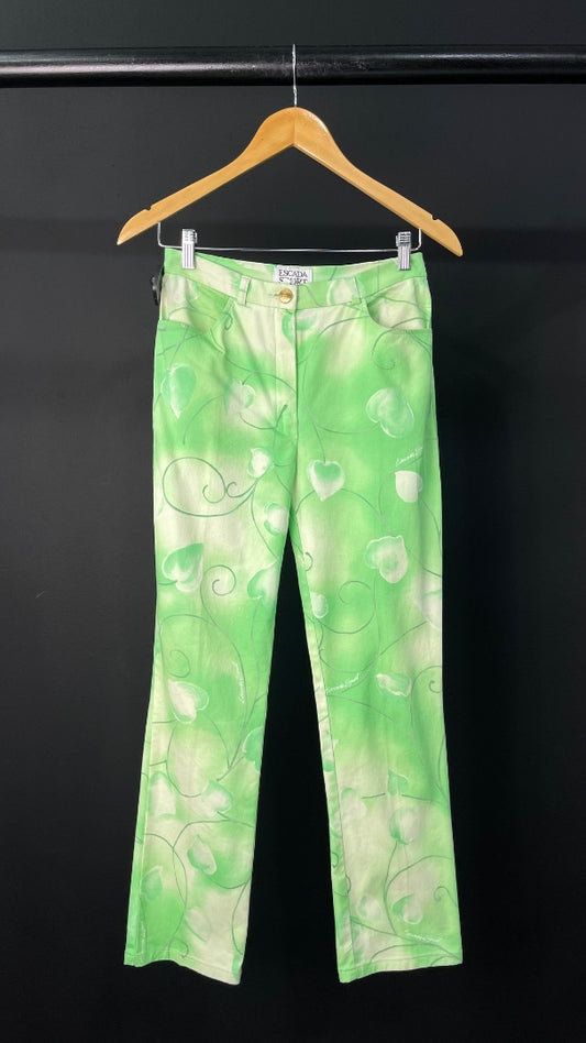 ESCADA  Pantalon  Color Verde  Talle 34