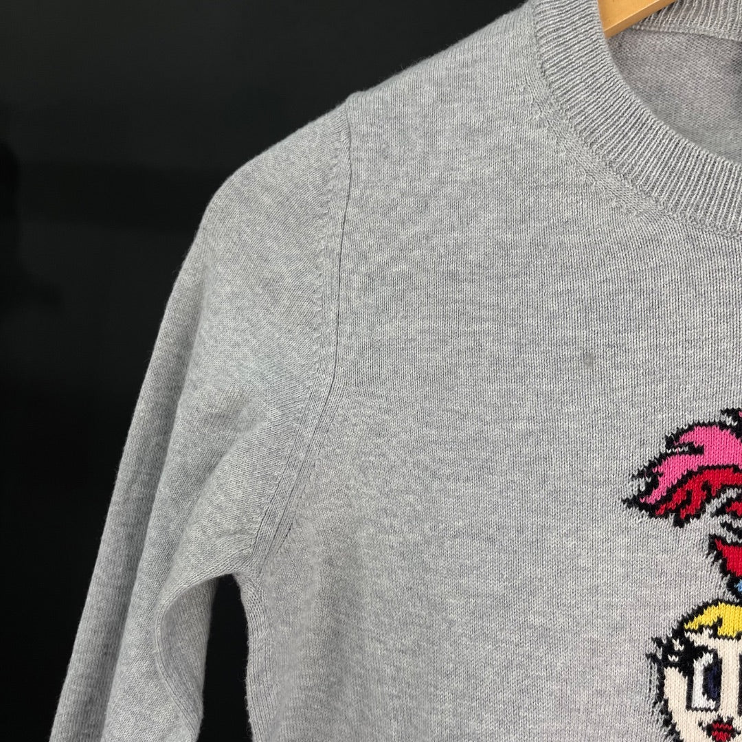 MOSCHINO Sweater Gris Talle S