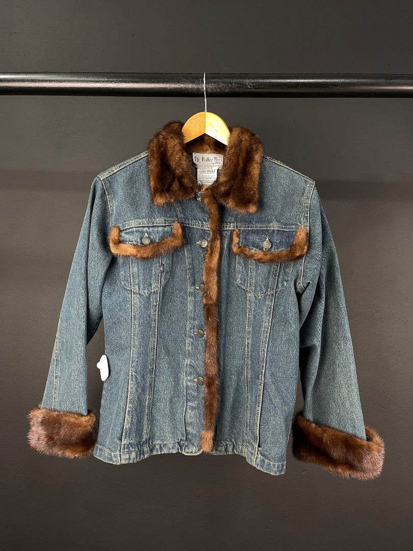SIN MARCA  Campera  Azul  Talle M