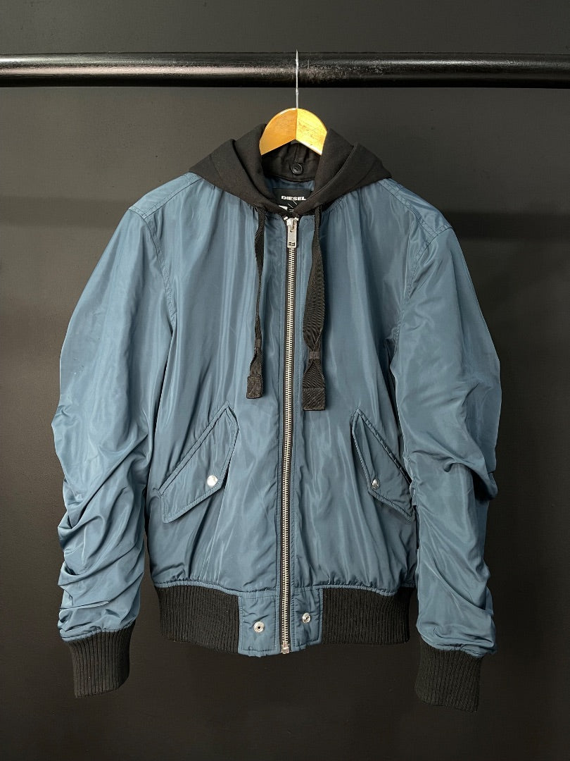 DIESEL Campera Azul Talle M