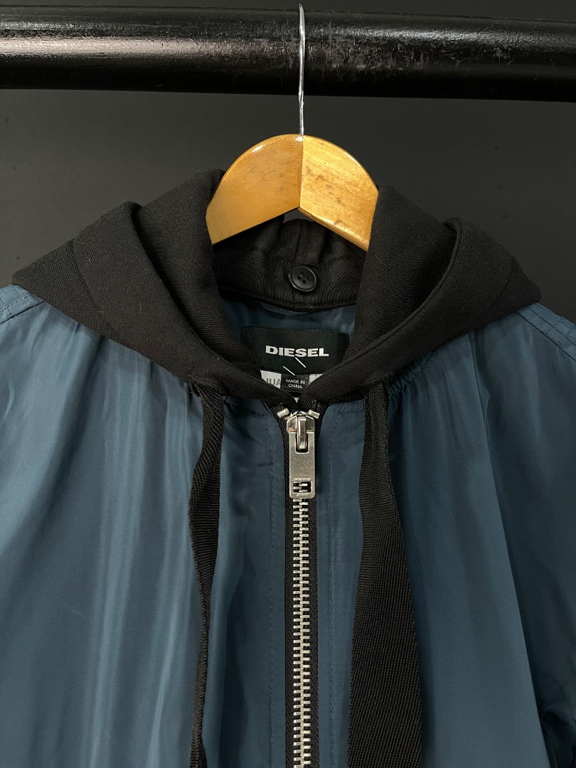 DIESEL Campera Azul Talle M
