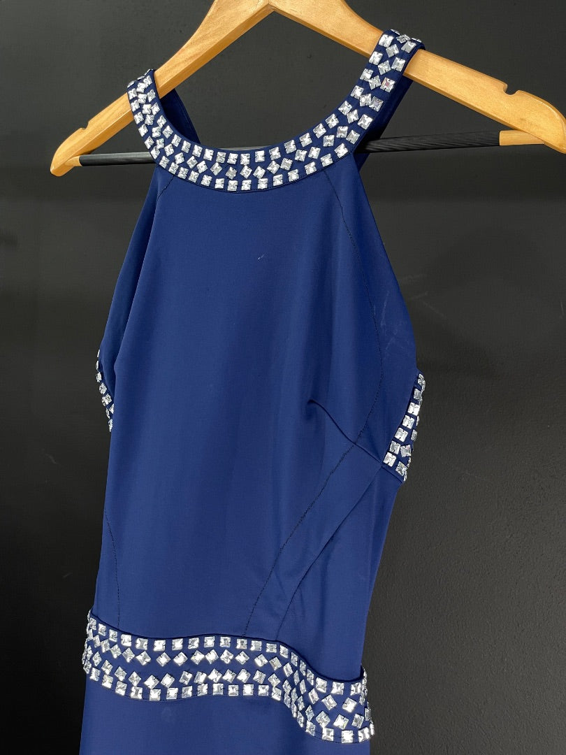 SIN MARCA Vestido Azul Talle 1