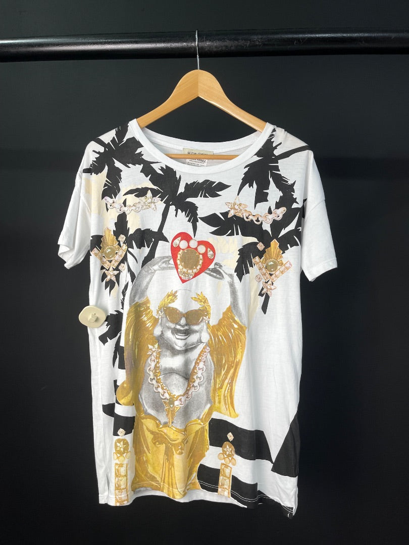 JAZMIN CHEBAR  Remera Manga Corta  Varios  Estampado  Talle 2
