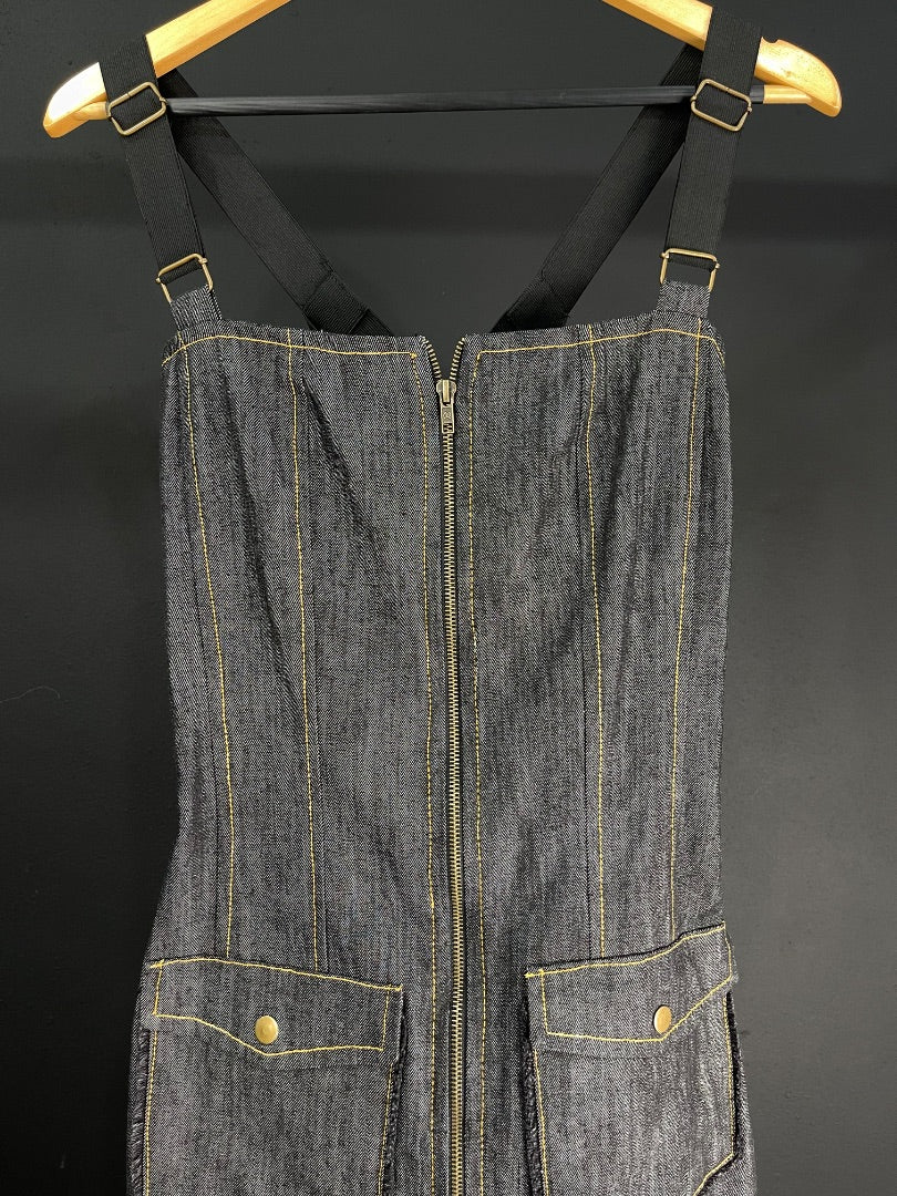 SIN MARCA Vestido Azul Talle 1