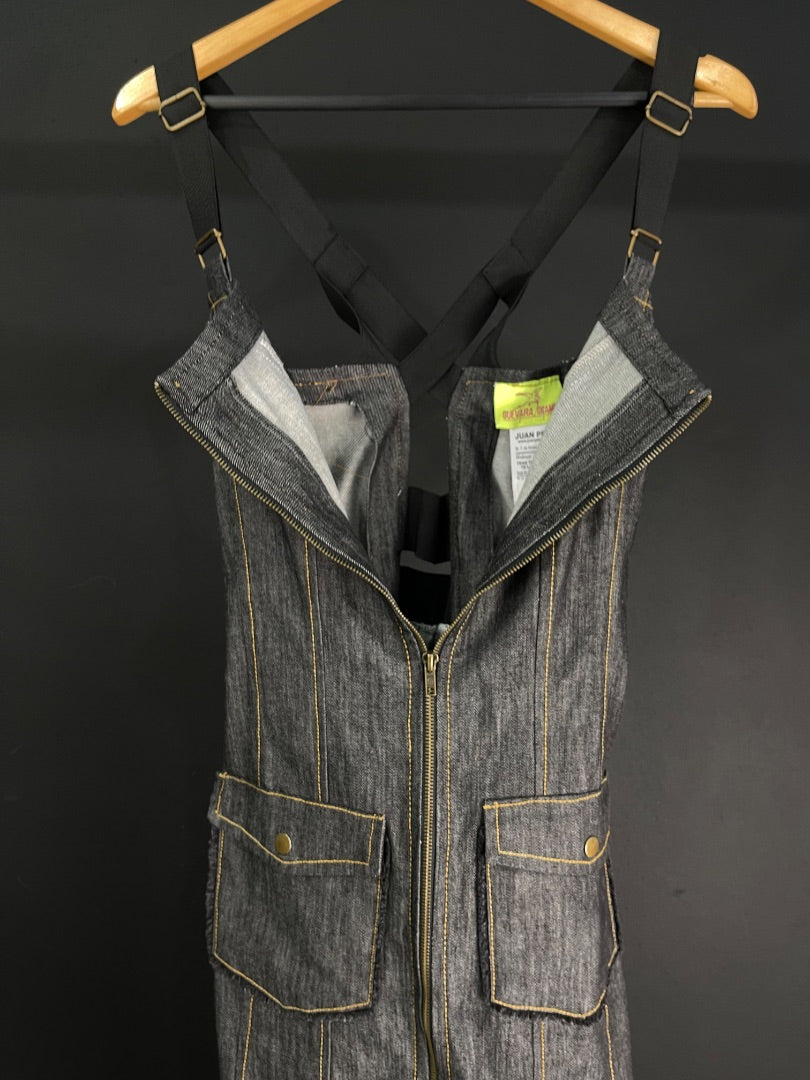 SIN MARCA Vestido Azul Talle 1