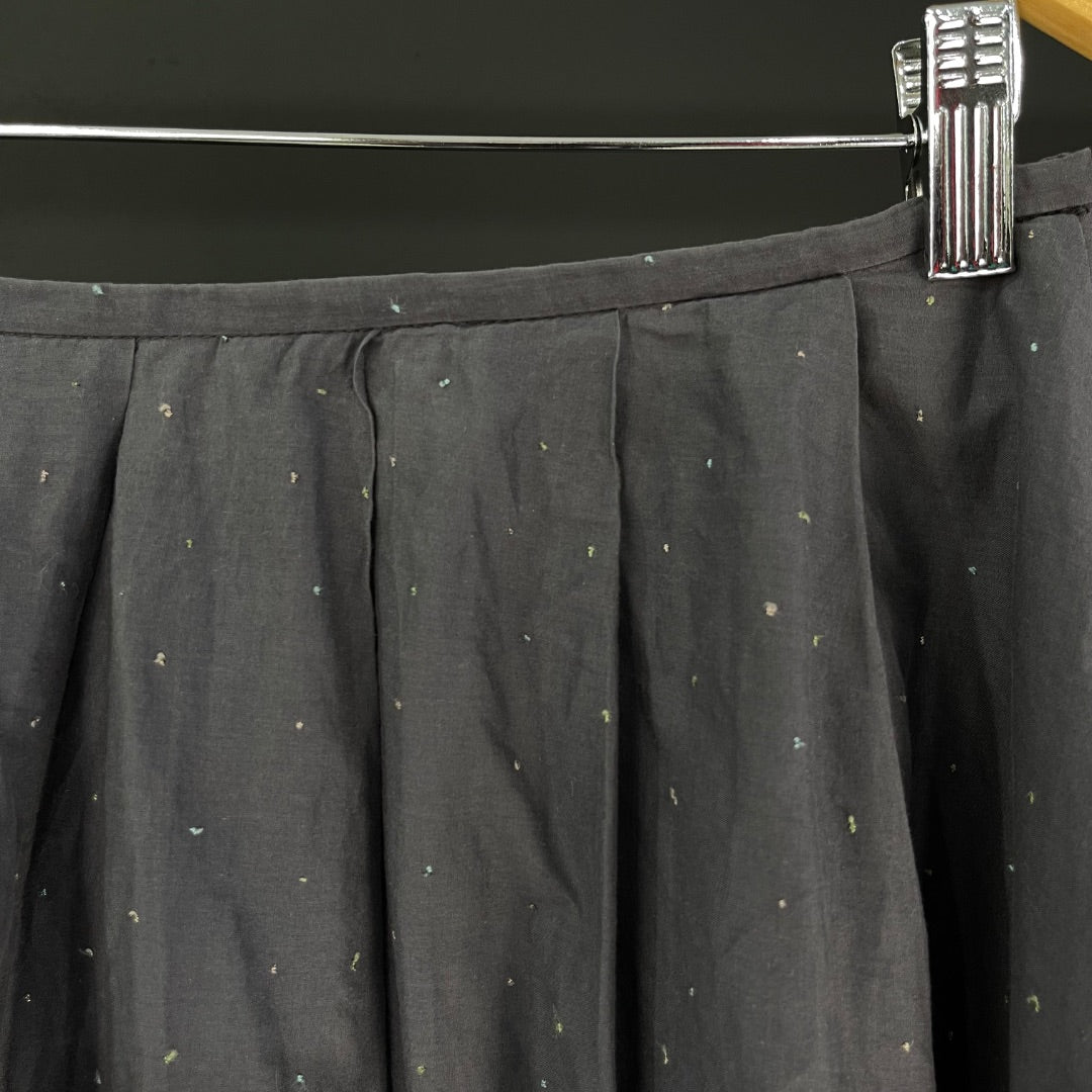 SIN MARCA Pollera Media Pierna Gris Talle 2