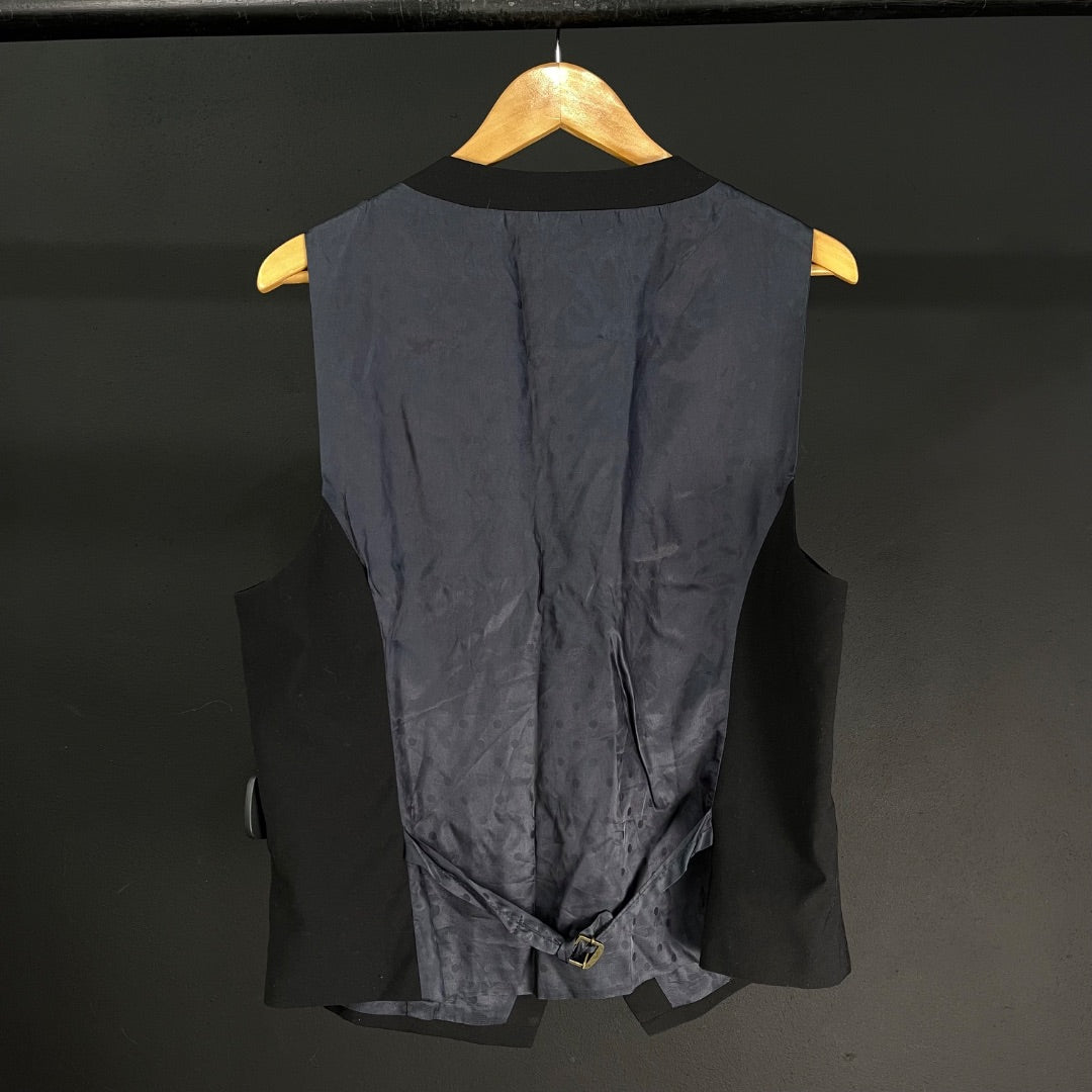 AIRBORN Chaleco Corto Negro Talle XL