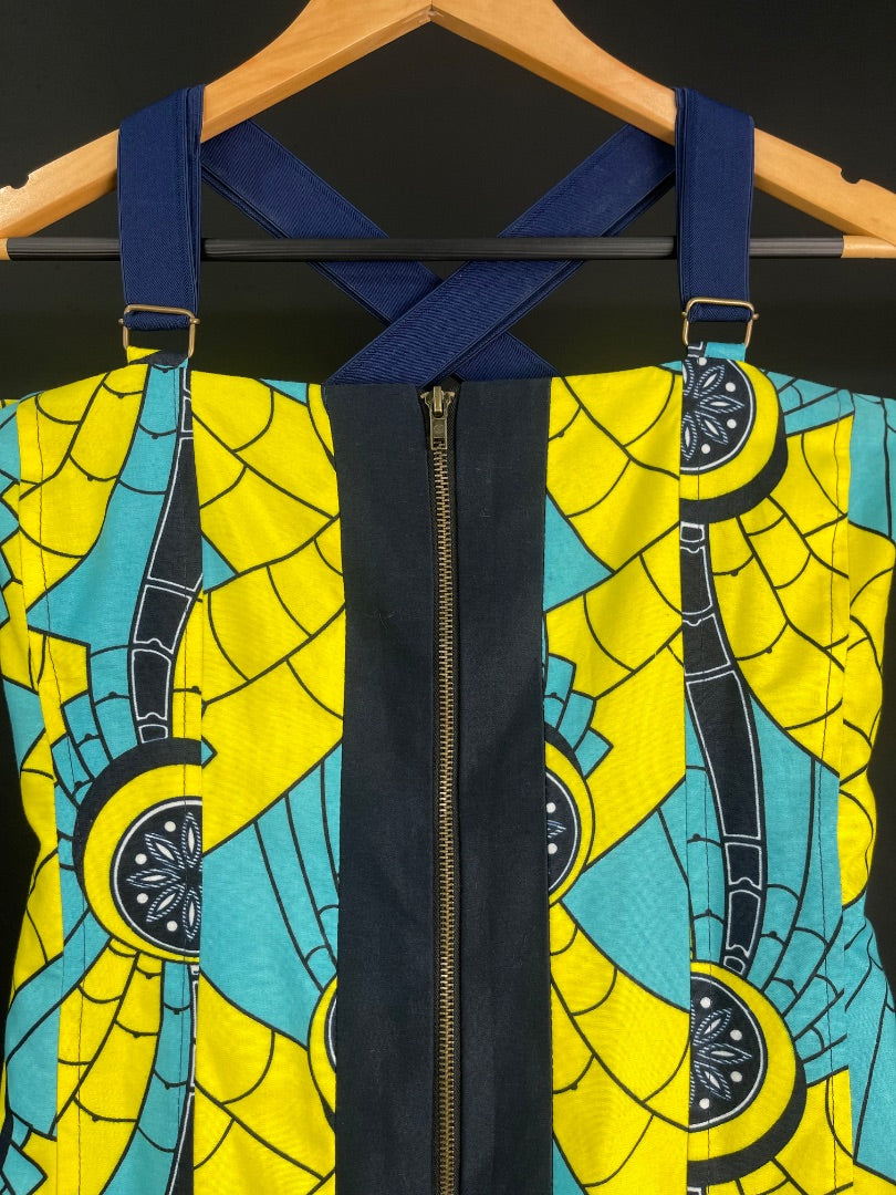 SIN MARCA Vestido Varios  Estampado Talle 1