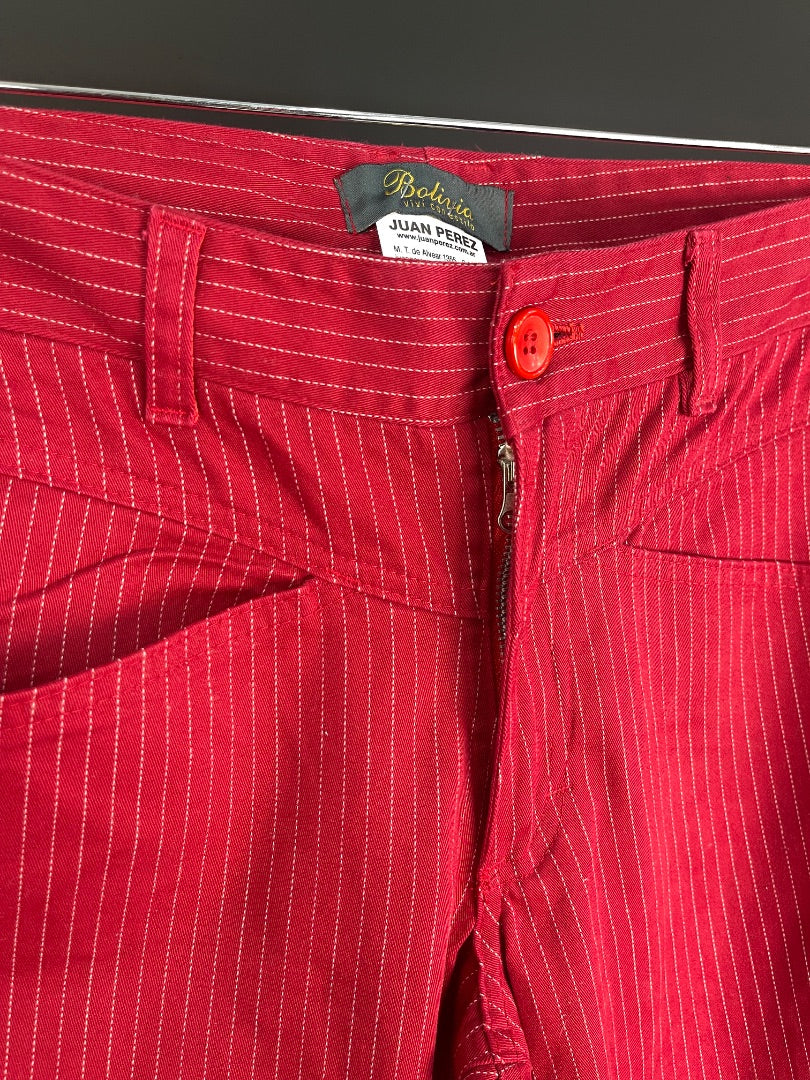 BOLIVIA Pantalon Rojo Talle 30