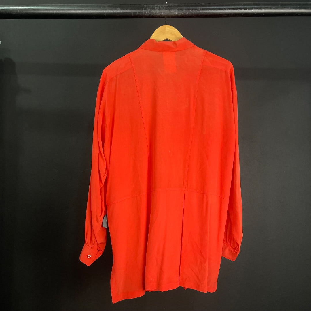 ESCADA Camisa Rojo Talle 38
