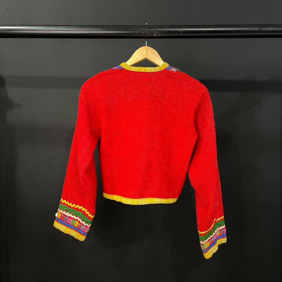 SIN MARCA  Saco  Rojo  Talle M