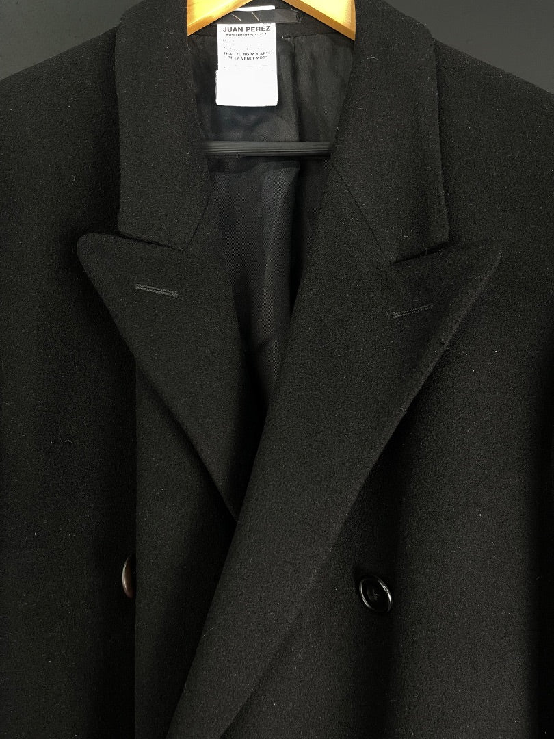 SIN MARCA Tapado Negro Talle L
