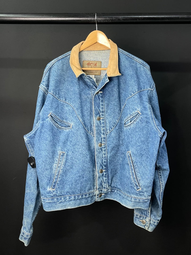 SCHAEFER   Campera  Celeste  Talle L